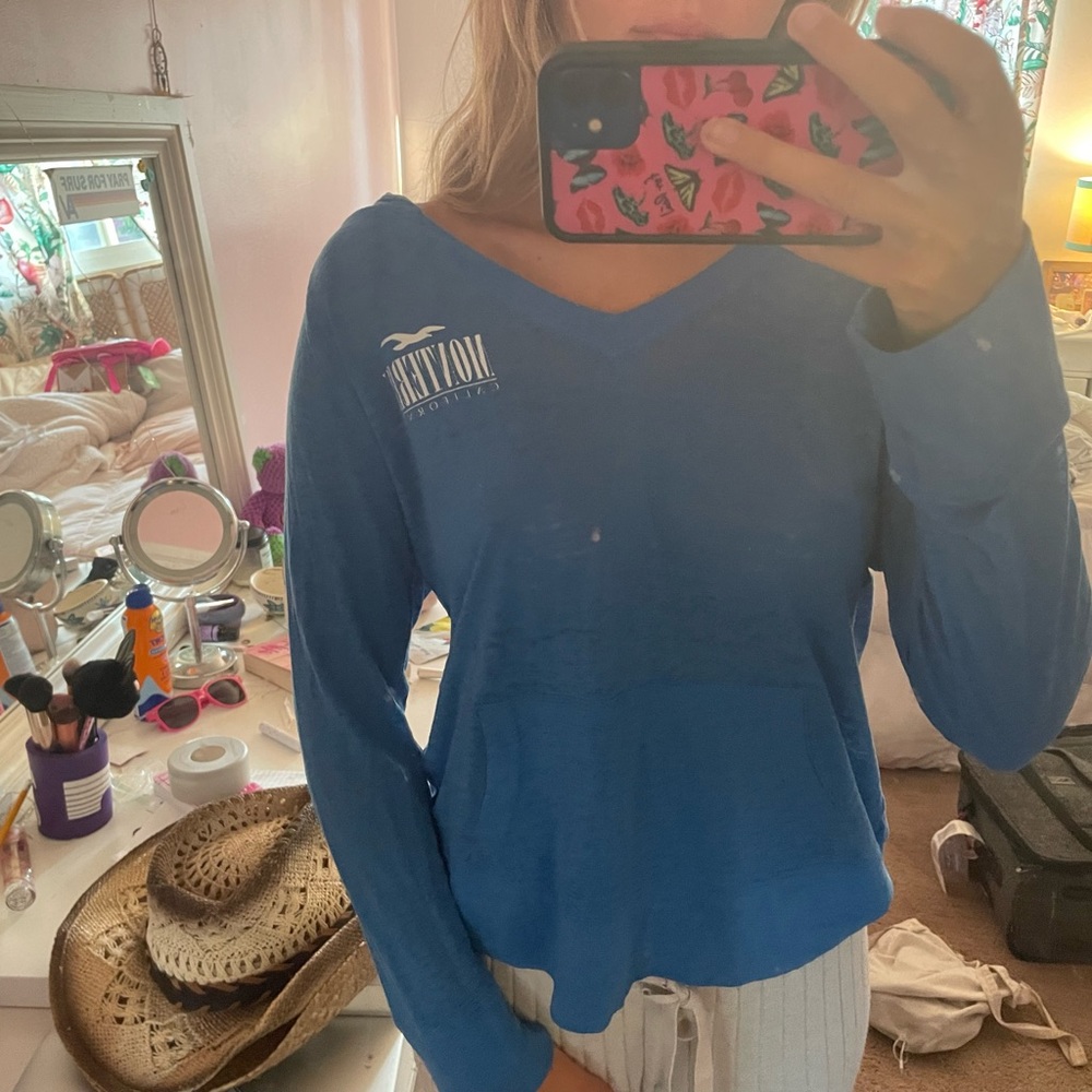 Blue sweater